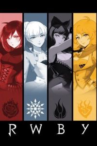 Красный белый чёрный жёлтый / RWBY