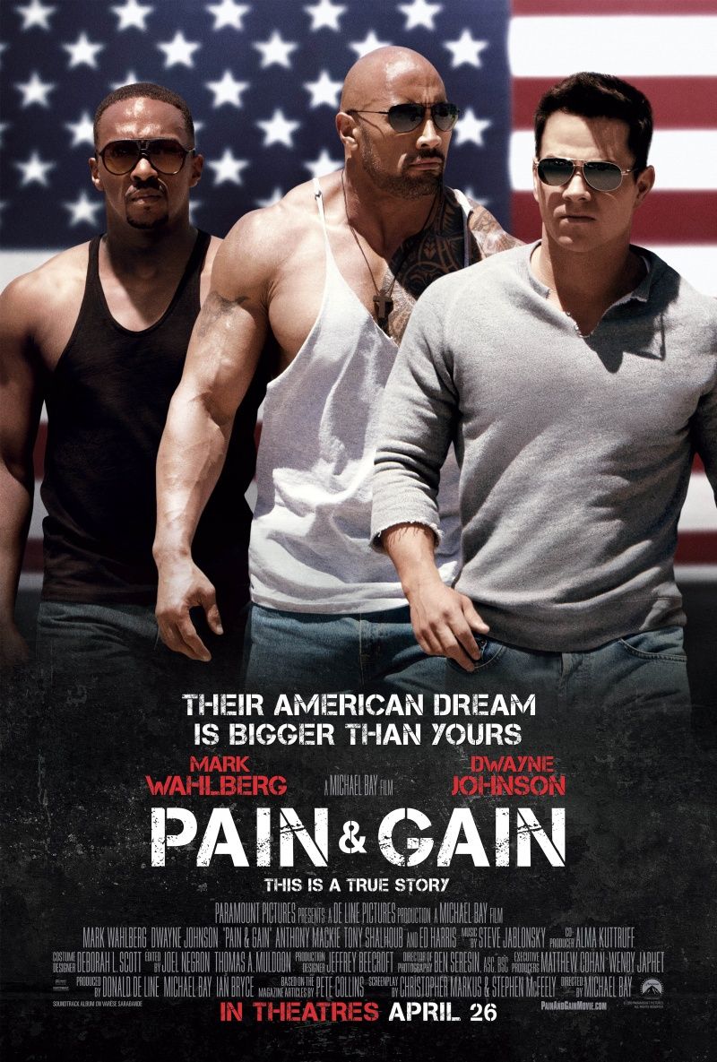 Кровью и потом: Анаболики / Pain & Gain (2013) Полный фильм